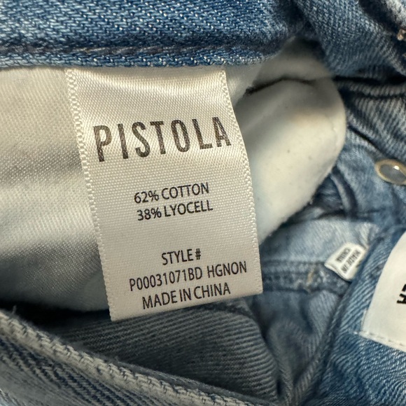 Pistola Raye Maxi skirt size 28 frayed edge - Picture 7 of 13